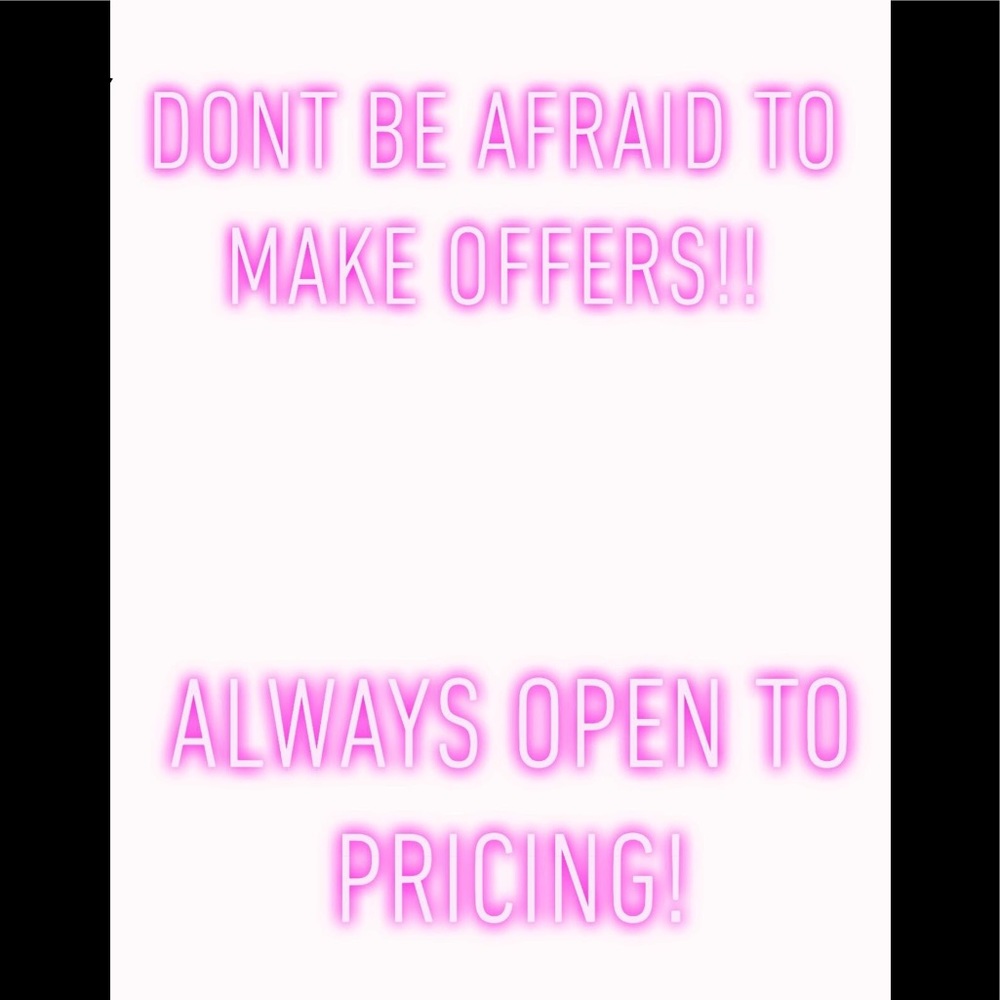 make offers!